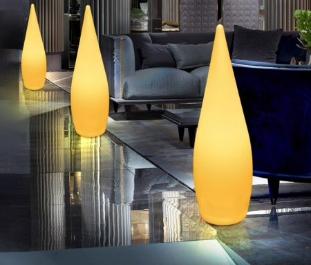 Светильник Капля 24х80 питание от АКБ, RGB Светильник Капля 24х80 питание от АКБ, RGB