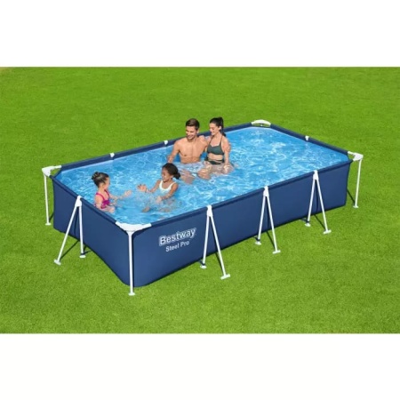 Bestway 56405 BW Каркасный бассейн Steel Pro 400х211х81см, 5700л Bestway 56405 BW Каркасный бассейн Steel Pro 400х211х81см, 5700л